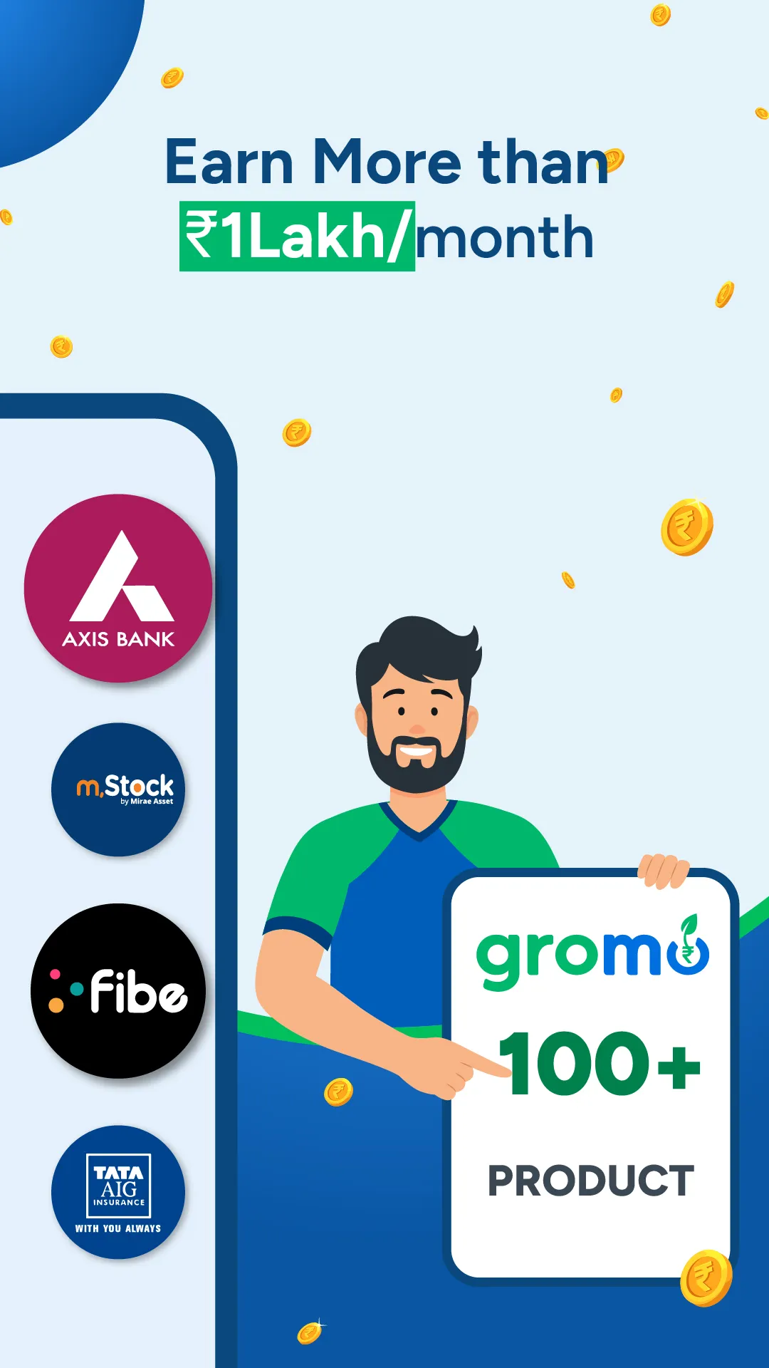 GroMo: Sell Financial Products | Indus Appstore | Screenshot