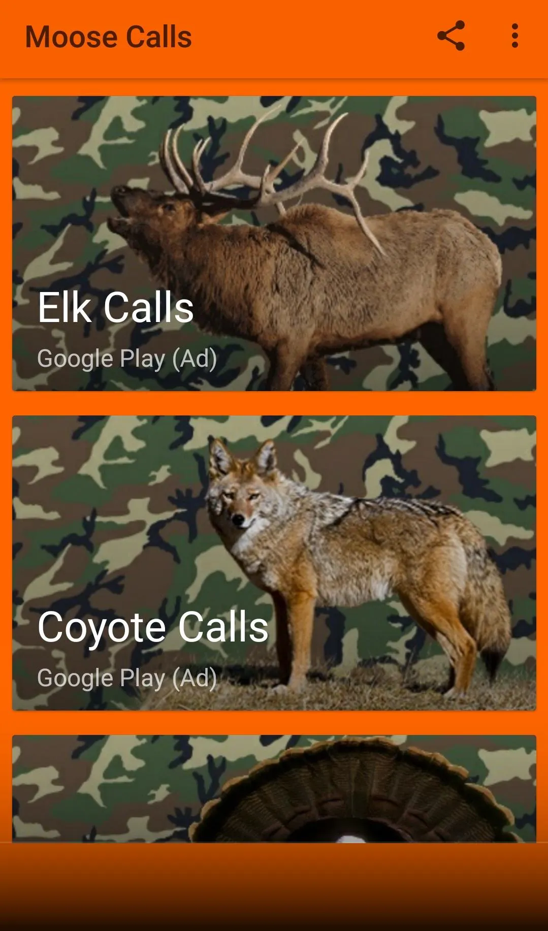 Moose Hunting Calls | Indus Appstore | Screenshot