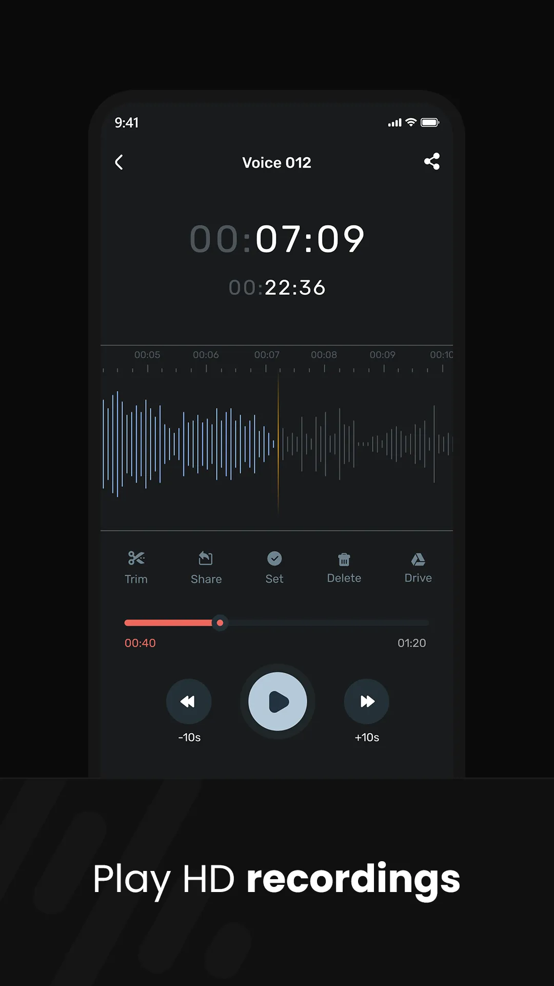 UC Voice Recorder | Indus Appstore | Screenshot