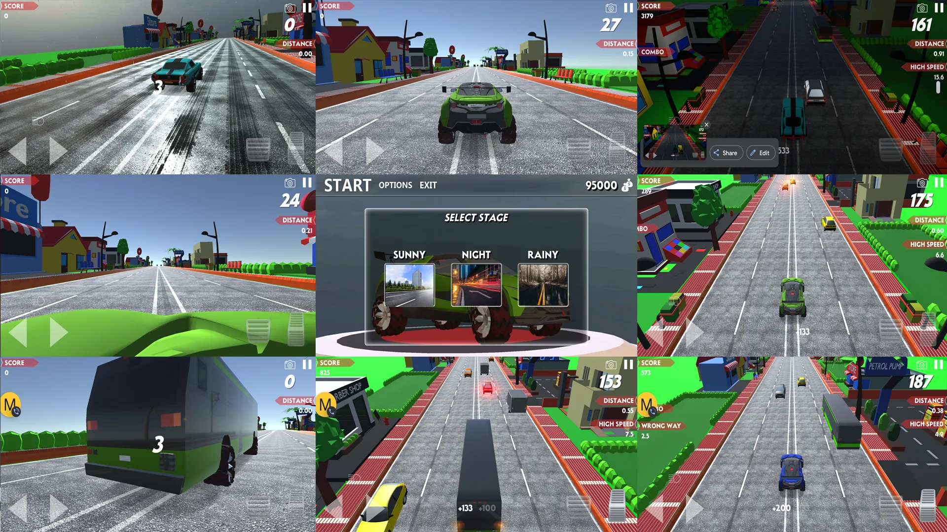 Speed Car Racer - 3D Town Raci | Indus Appstore | Screenshot