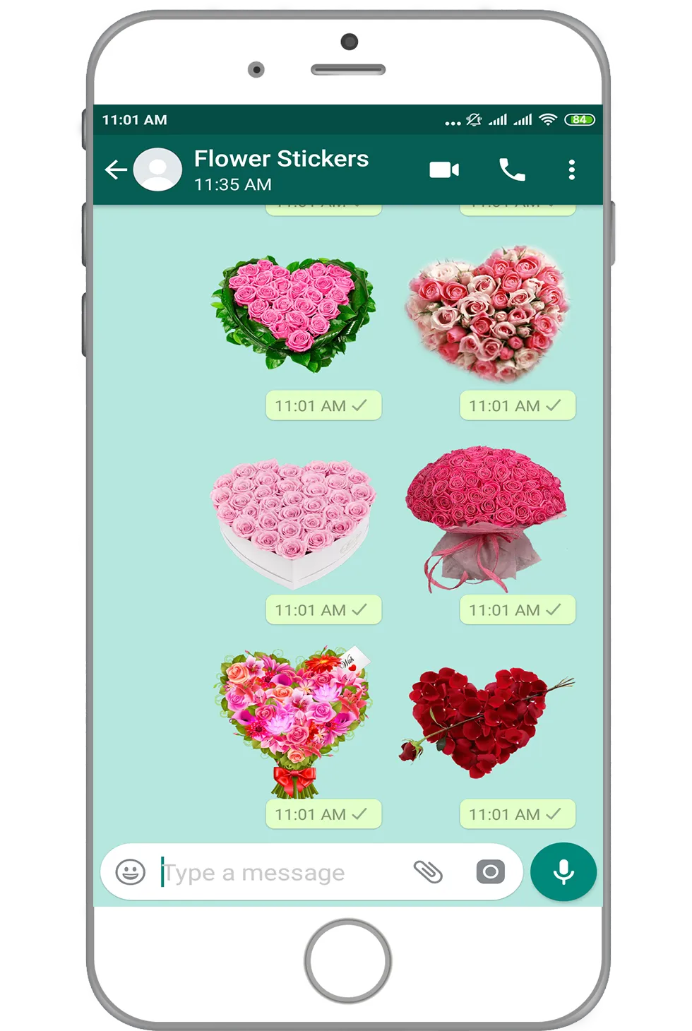 WAStickerApps - Flower Sticker | Indus Appstore | Screenshot