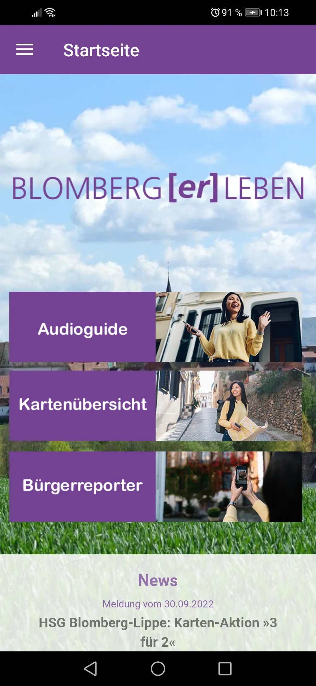 BLOMBERG erleben | Indus Appstore | Screenshot