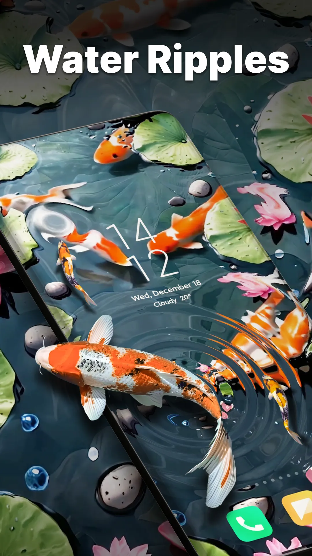 Ripple & 3D Live Wallpaper | Indus Appstore | Screenshot