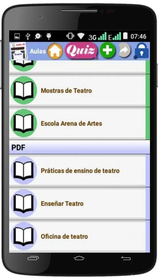 Aulas de teatro | Indus Appstore | Screenshot