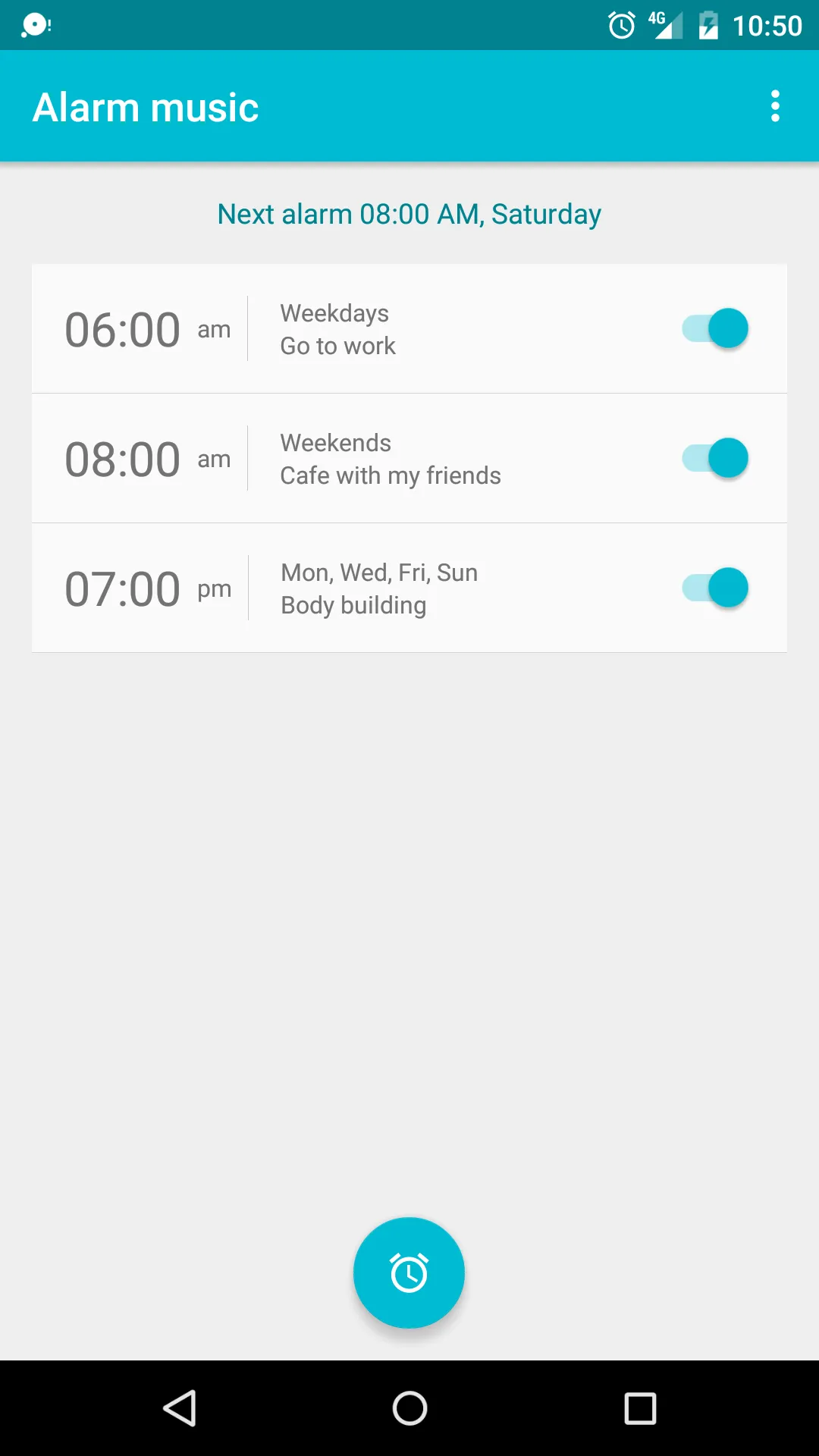 Alarm Tunes: Music Songs Clock | Indus Appstore | Screenshot