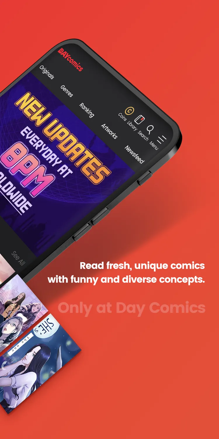 DayComics | Indus Appstore | Screenshot