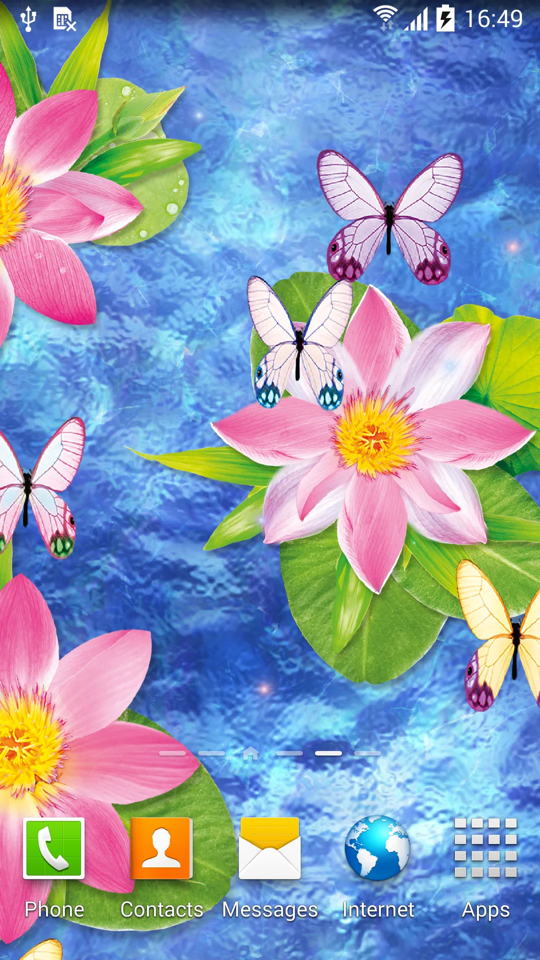 Butterflies Live Wallpaper | Indus Appstore | Screenshot