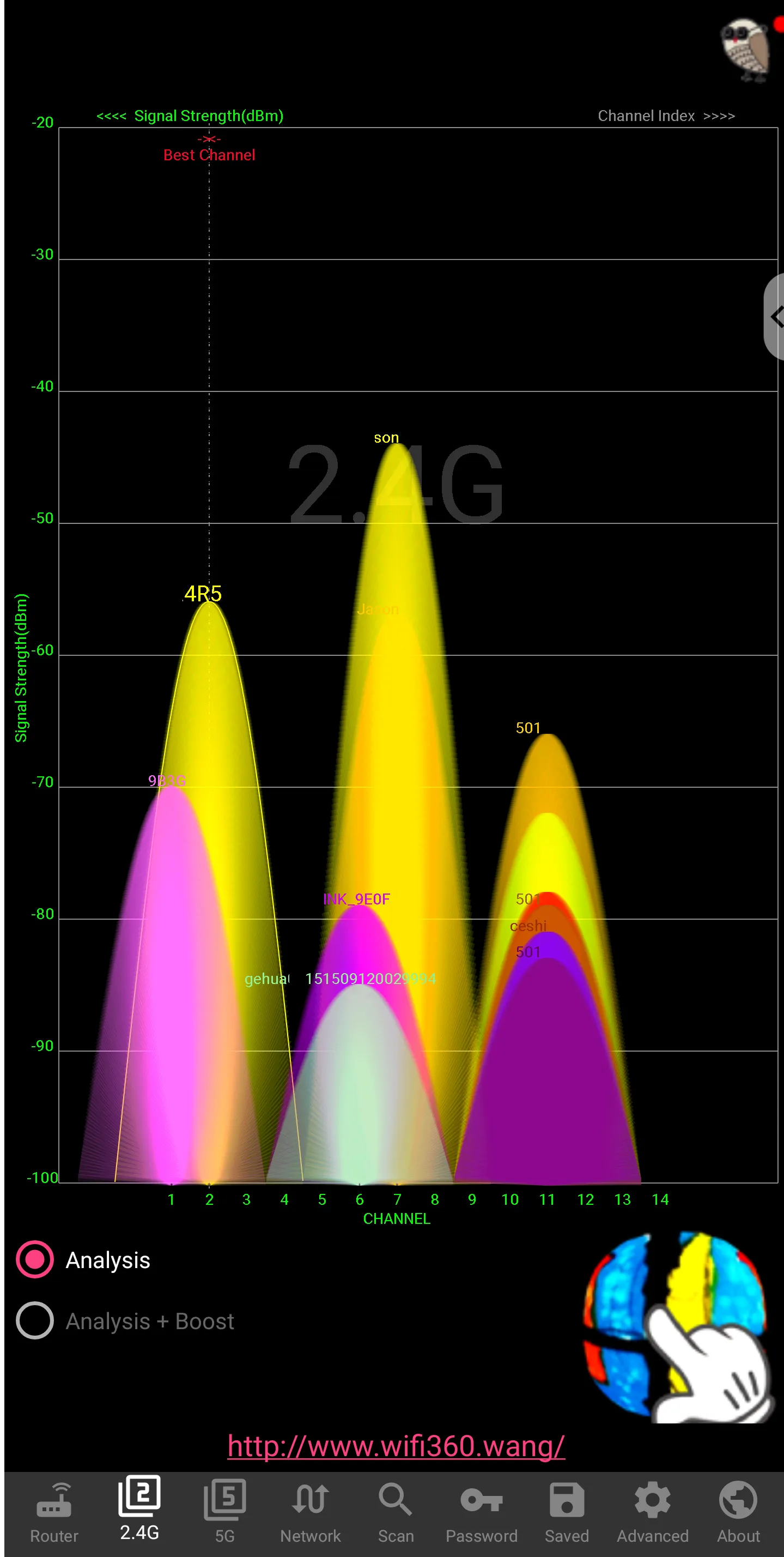 WIFI Analyzer | Indus Appstore | Screenshot