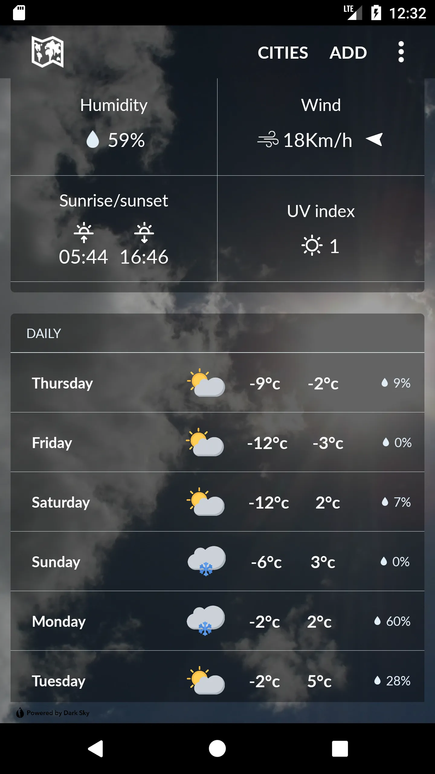 Czech Republic Weather | Indus Appstore | Screenshot