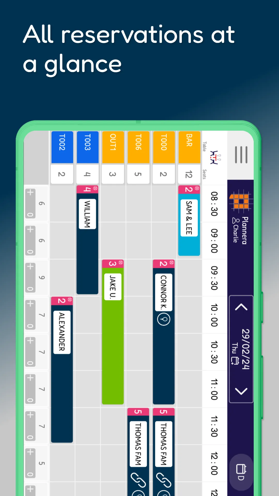 Table Planner & Reservations | Indus Appstore | Screenshot