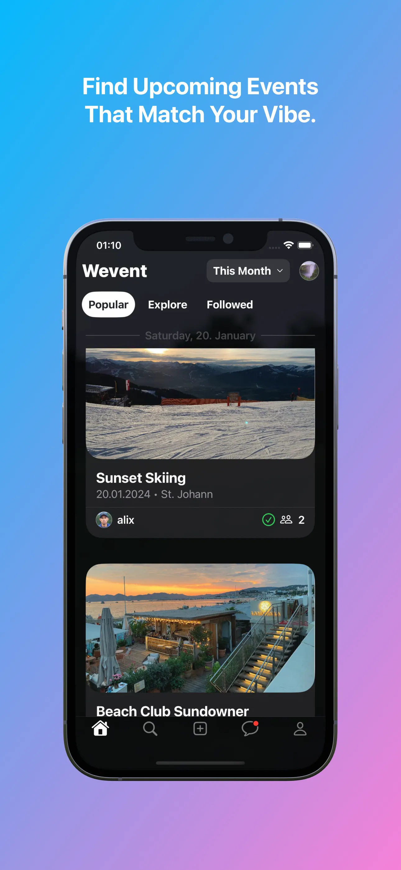 Wevent | Indus Appstore | Screenshot