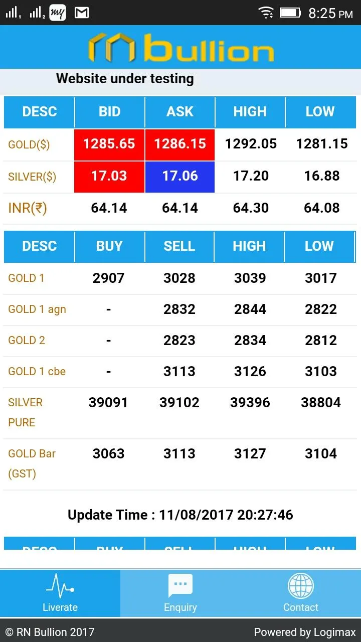 RN Bullion | Indus Appstore | Screenshot