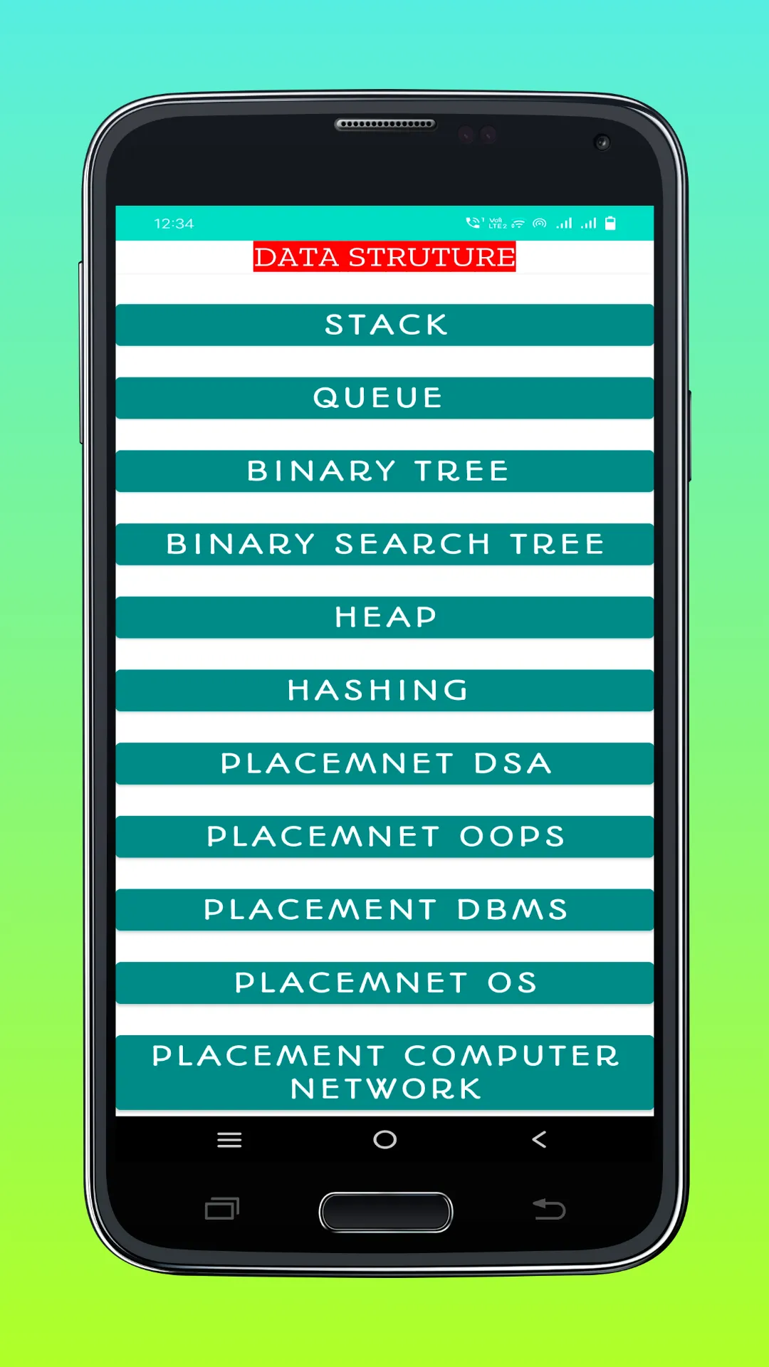 DATA STRUCTURES & ALGO - (DSA) | Indus Appstore | Screenshot