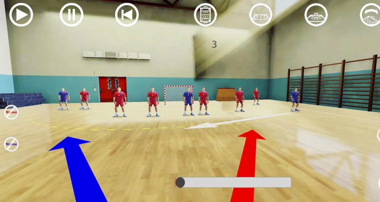 Handball 3D Tactic | Indus Appstore | Screenshot