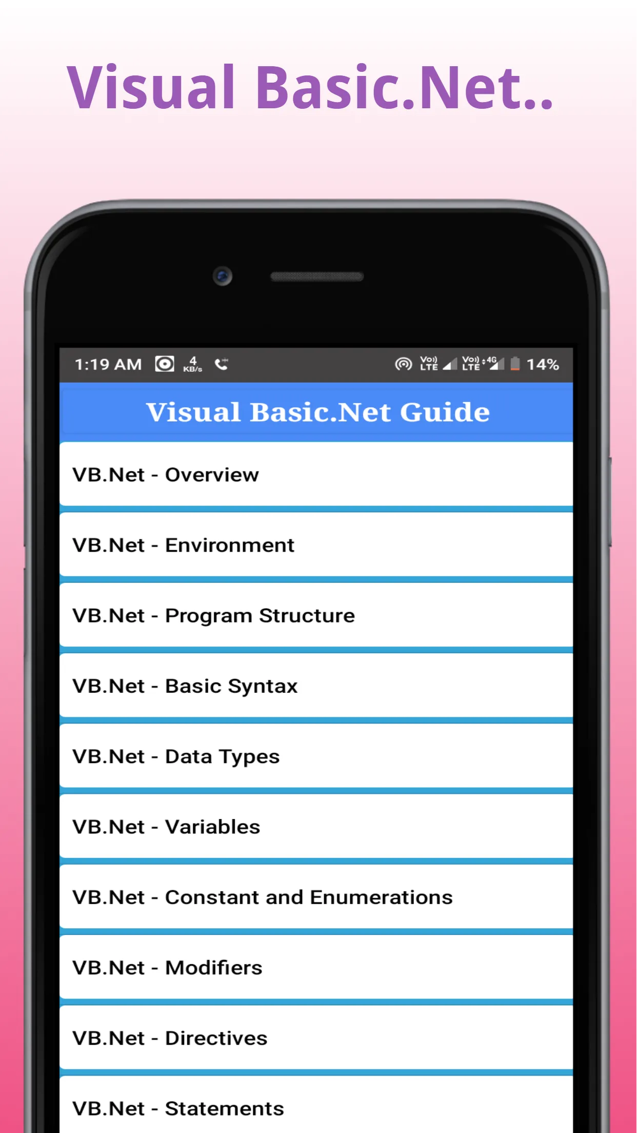 Visual Basic.Net Tutorial | Indus Appstore | Screenshot