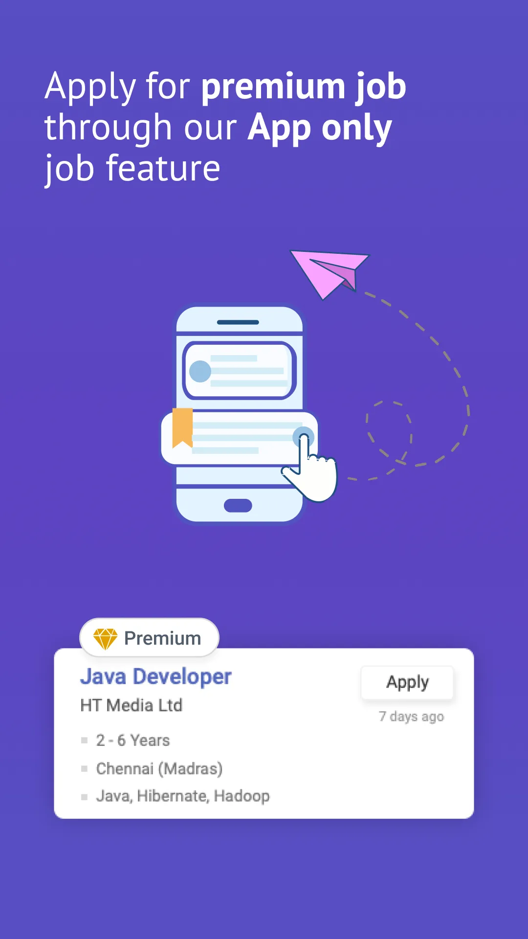 Shine.com Job Search App | Indus Appstore | Screenshot