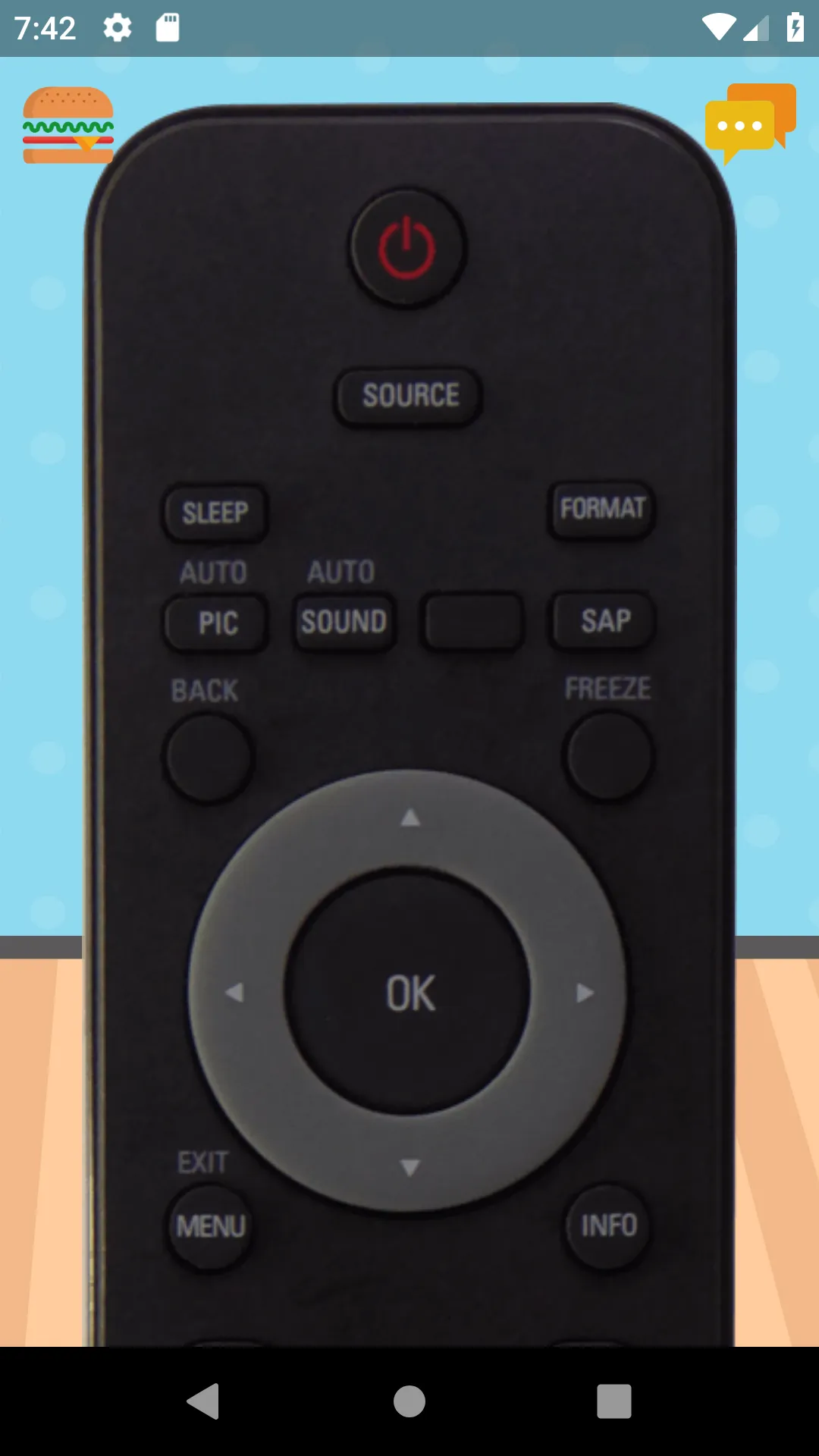 Remote For Philips TV -WiFi/IR | Indus Appstore | Screenshot