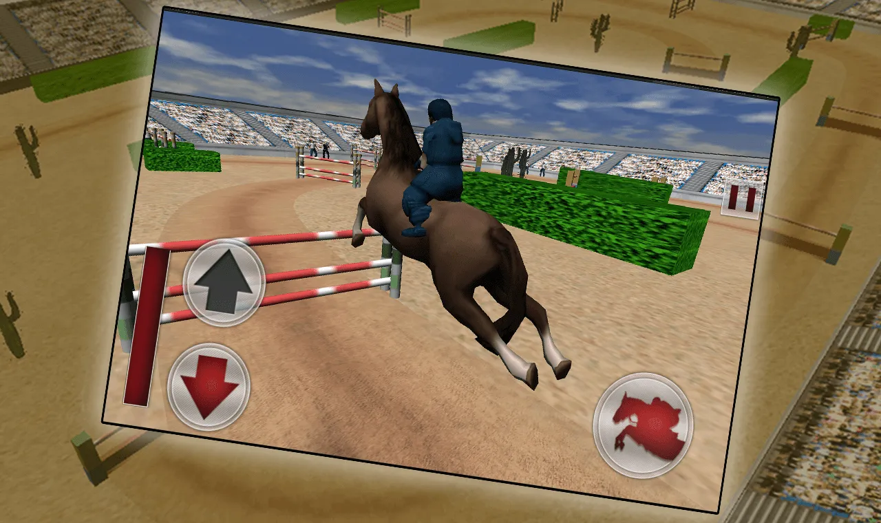 Jumping Horse Racing Simulator | Indus Appstore | Screenshot