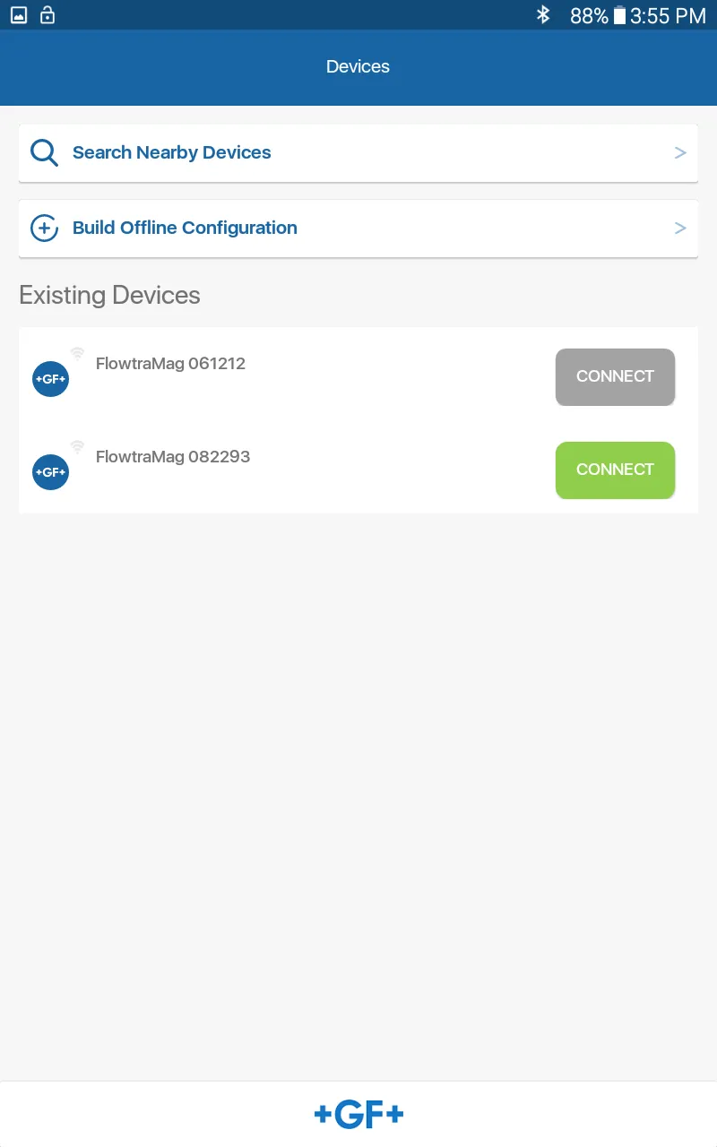 GF Configuration Tool | Indus Appstore | Screenshot