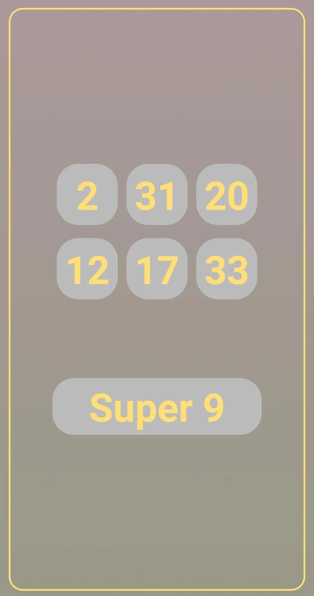 Lotto-Zahlengenerator | Indus Appstore | Screenshot