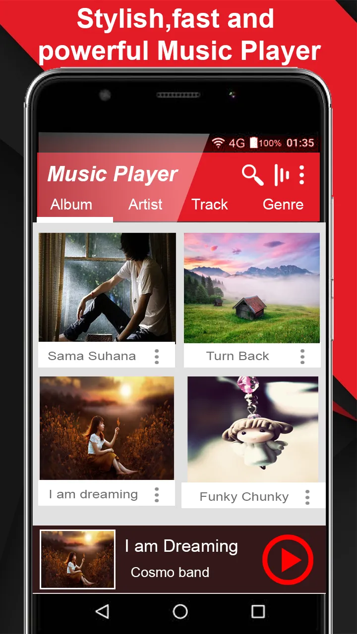 High Quality MP3 Player, Music | Indus Appstore | Screenshot