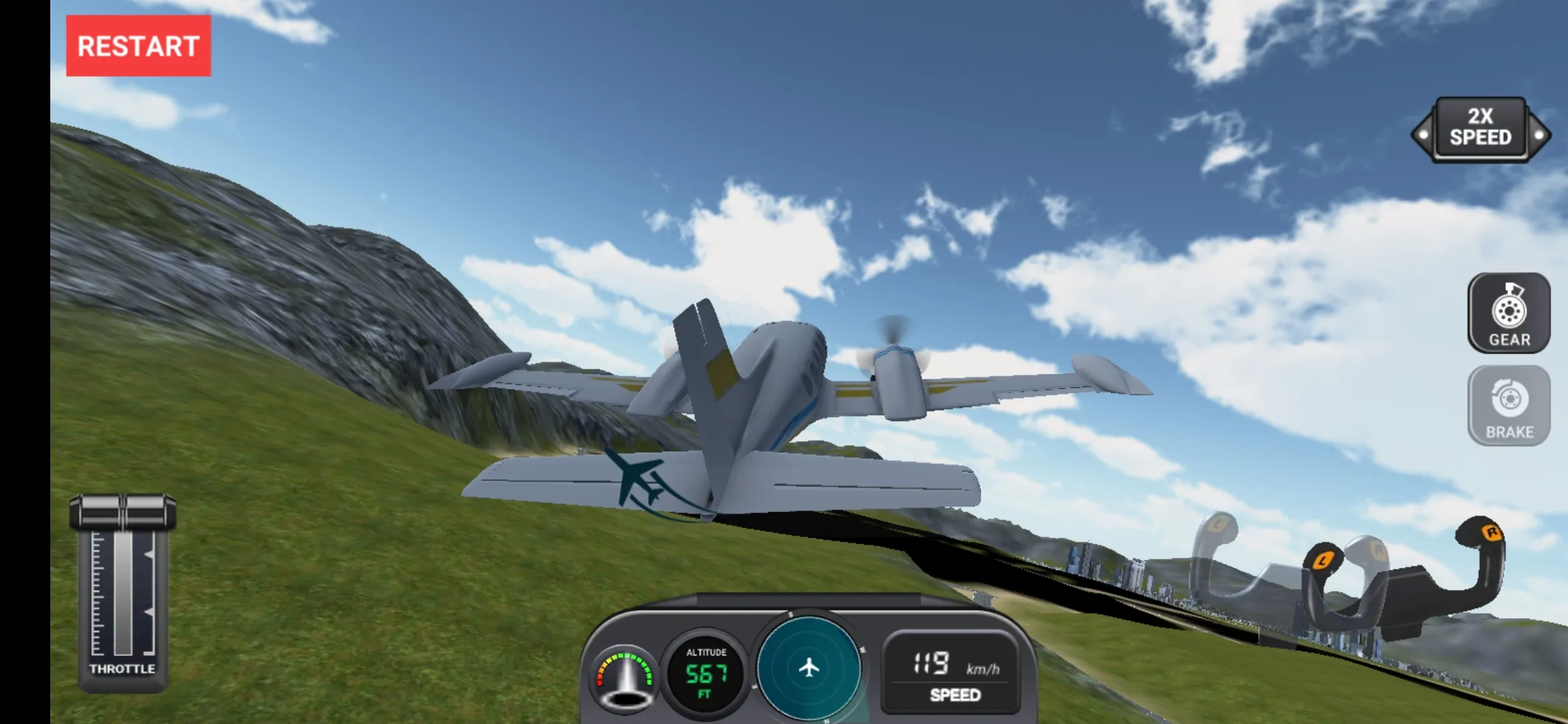 Flight Sim 2022 | Indus Appstore | Screenshot