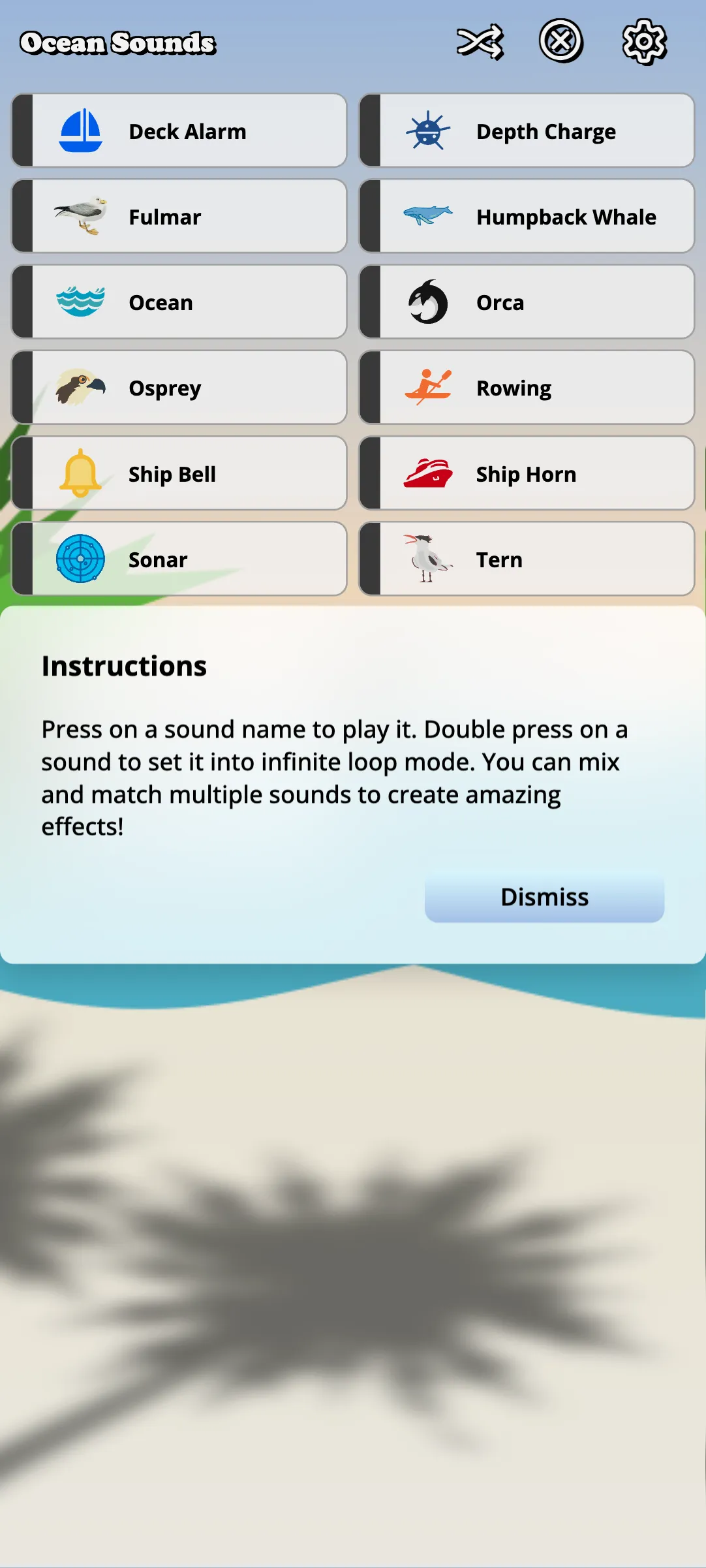 Ocean Sounds | Indus Appstore | Screenshot