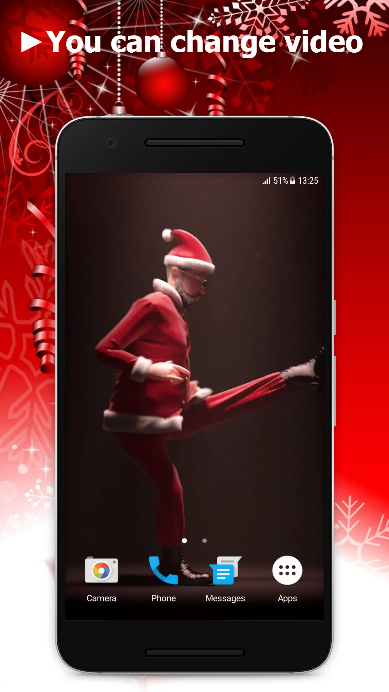 Santa Claus Live Wallpaper | Indus Appstore | Screenshot