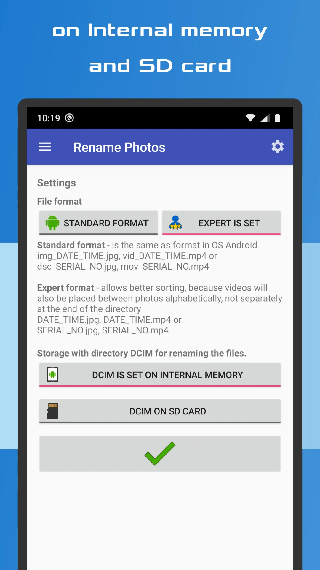 Rename Photos | Indus Appstore | Screenshot