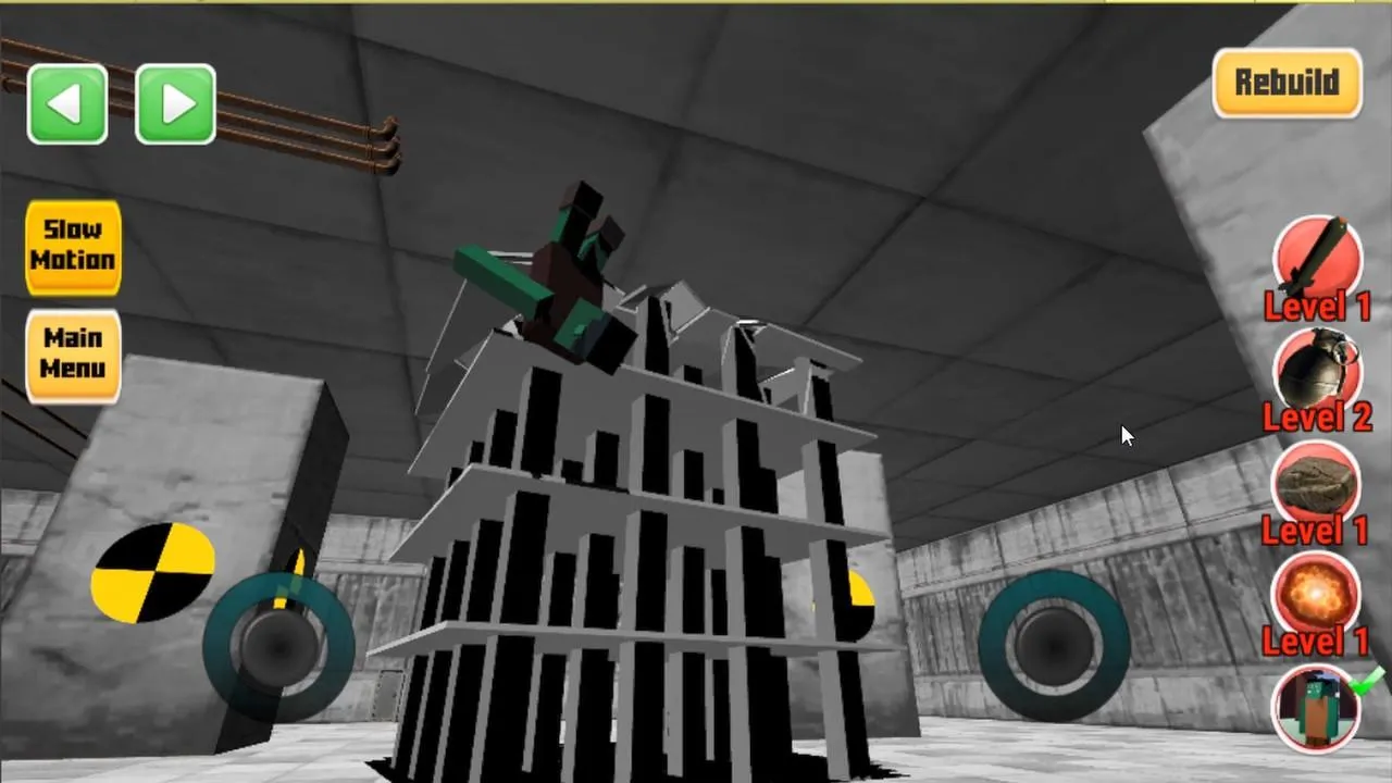 Destroy it all! Physics game | Indus Appstore | Screenshot