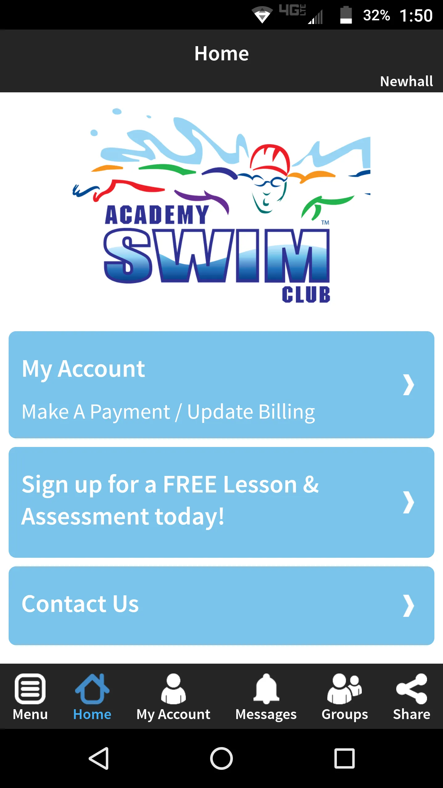 Academy Swim Club | Indus Appstore | Screenshot