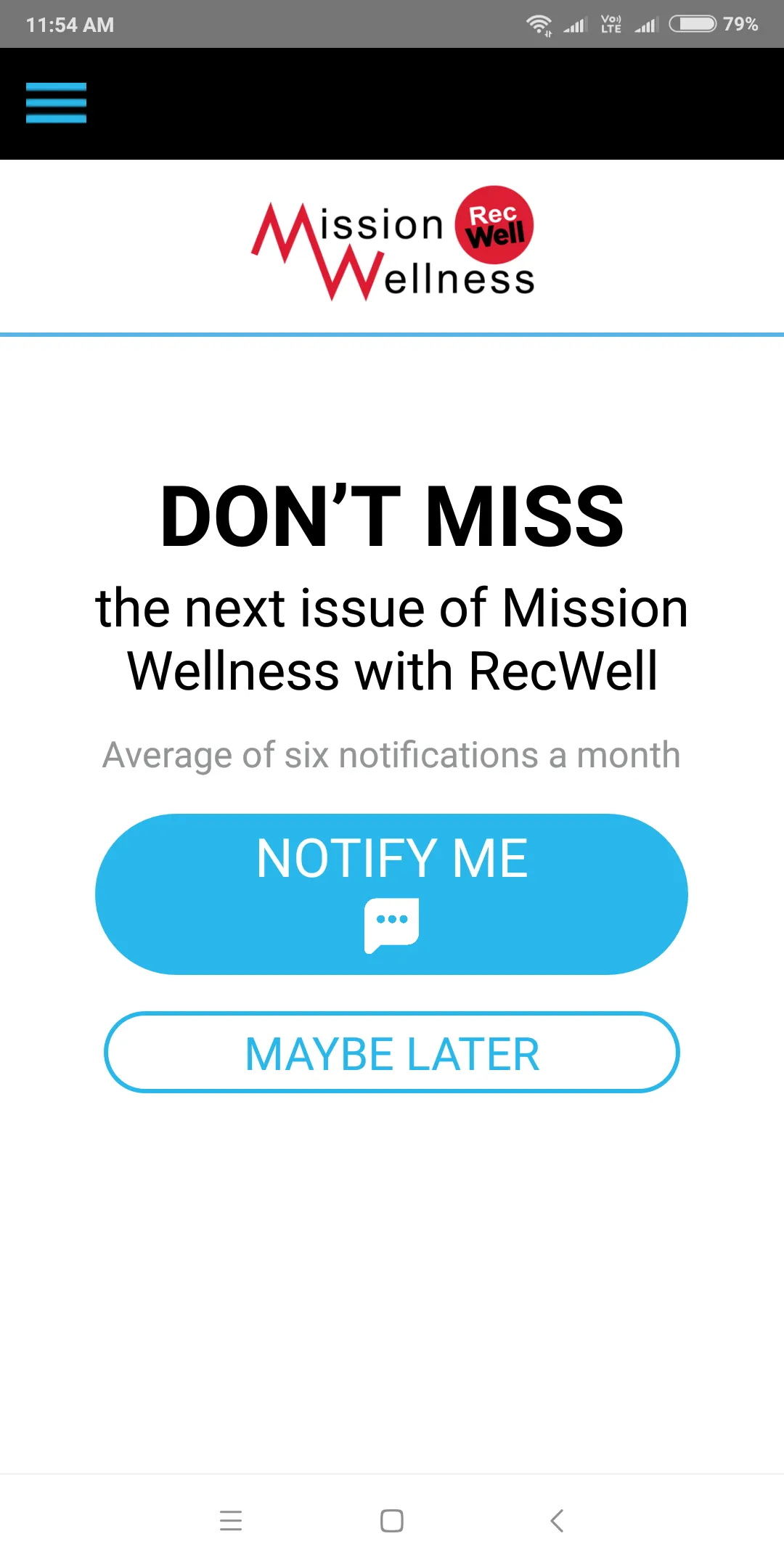 Mission Wellness with RecWell | Indus Appstore | Screenshot