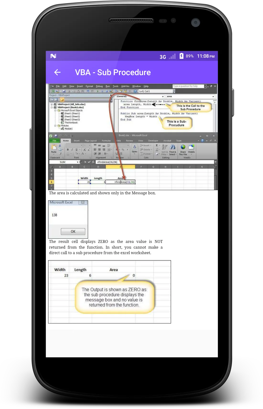 Learn - VBA | Indus Appstore | Screenshot