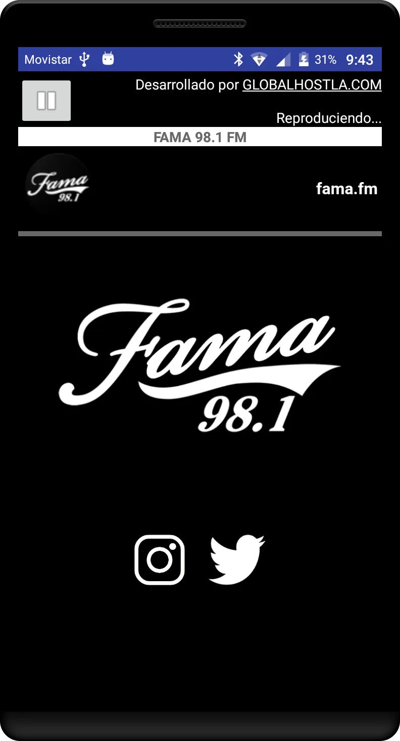 FAMA 98.1 FM | Indus Appstore | Screenshot