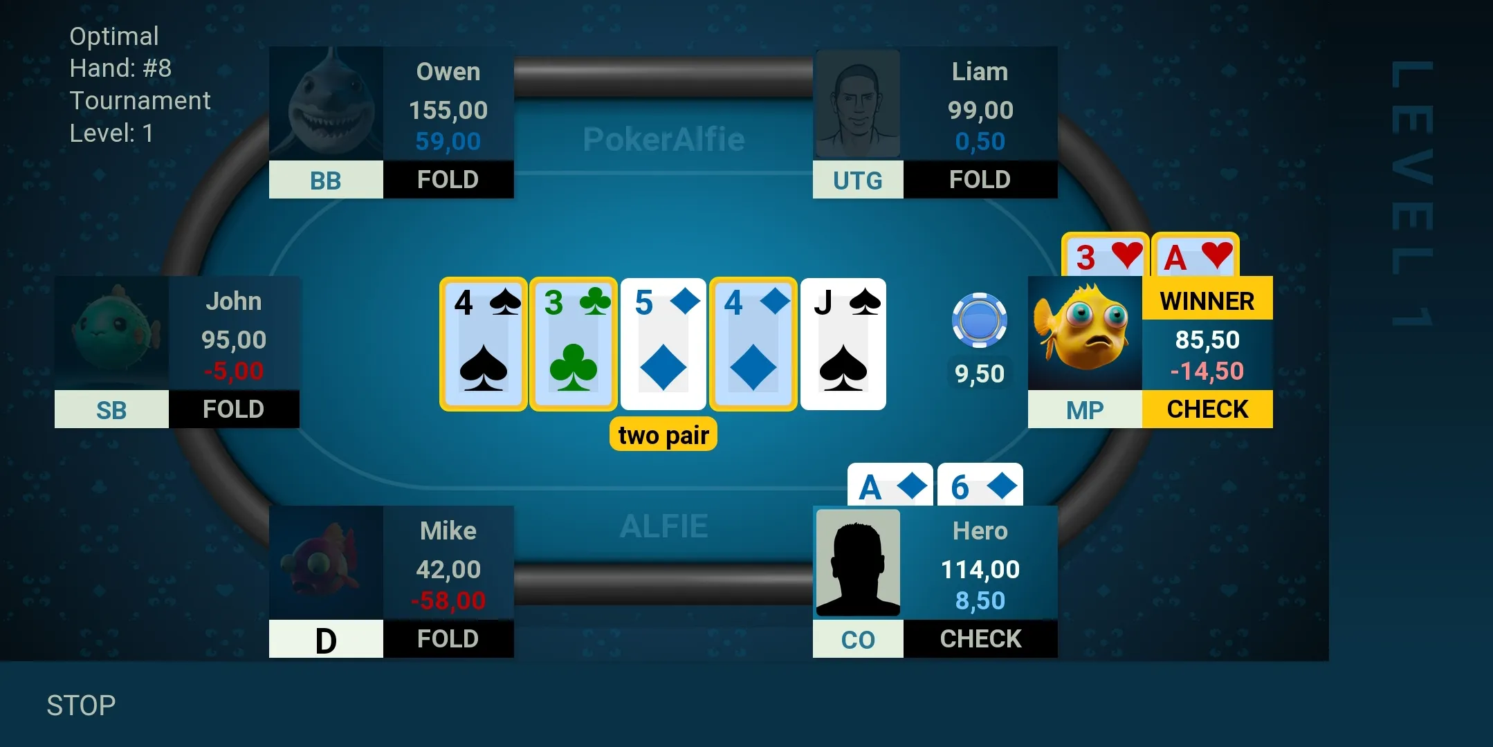 Offline Poker AI - PokerAlfie | Indus Appstore | Screenshot