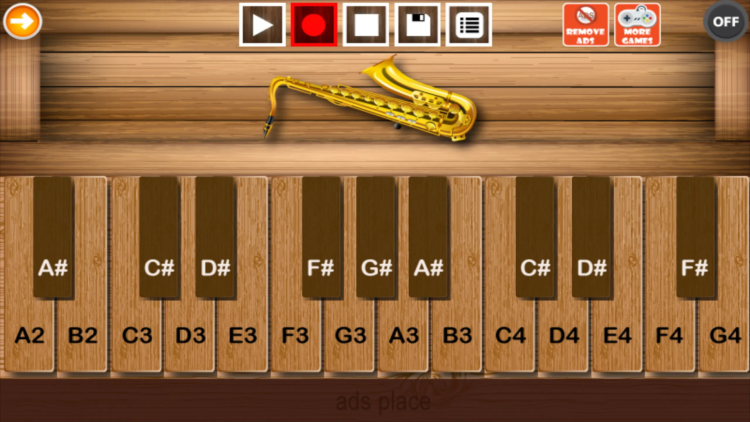 Professional Saxophone | Indus Appstore | Screenshot