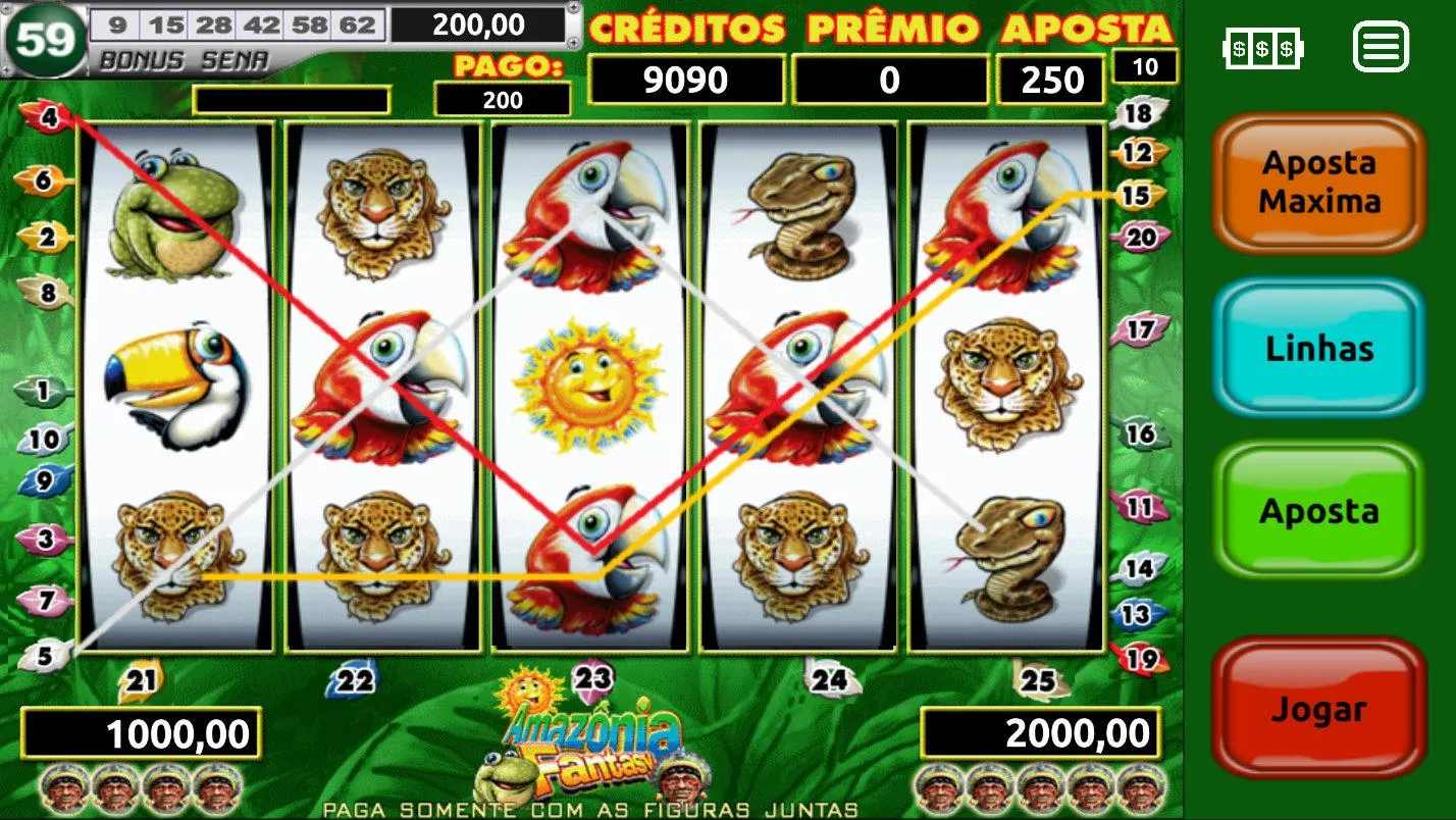 Amazônia Fantasy Slots | Indus Appstore | Screenshot