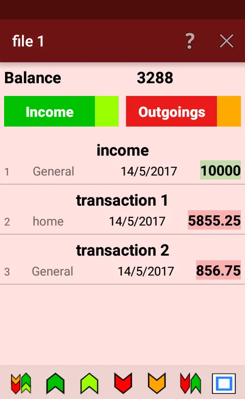 Personal Accountant | Indus Appstore | Screenshot