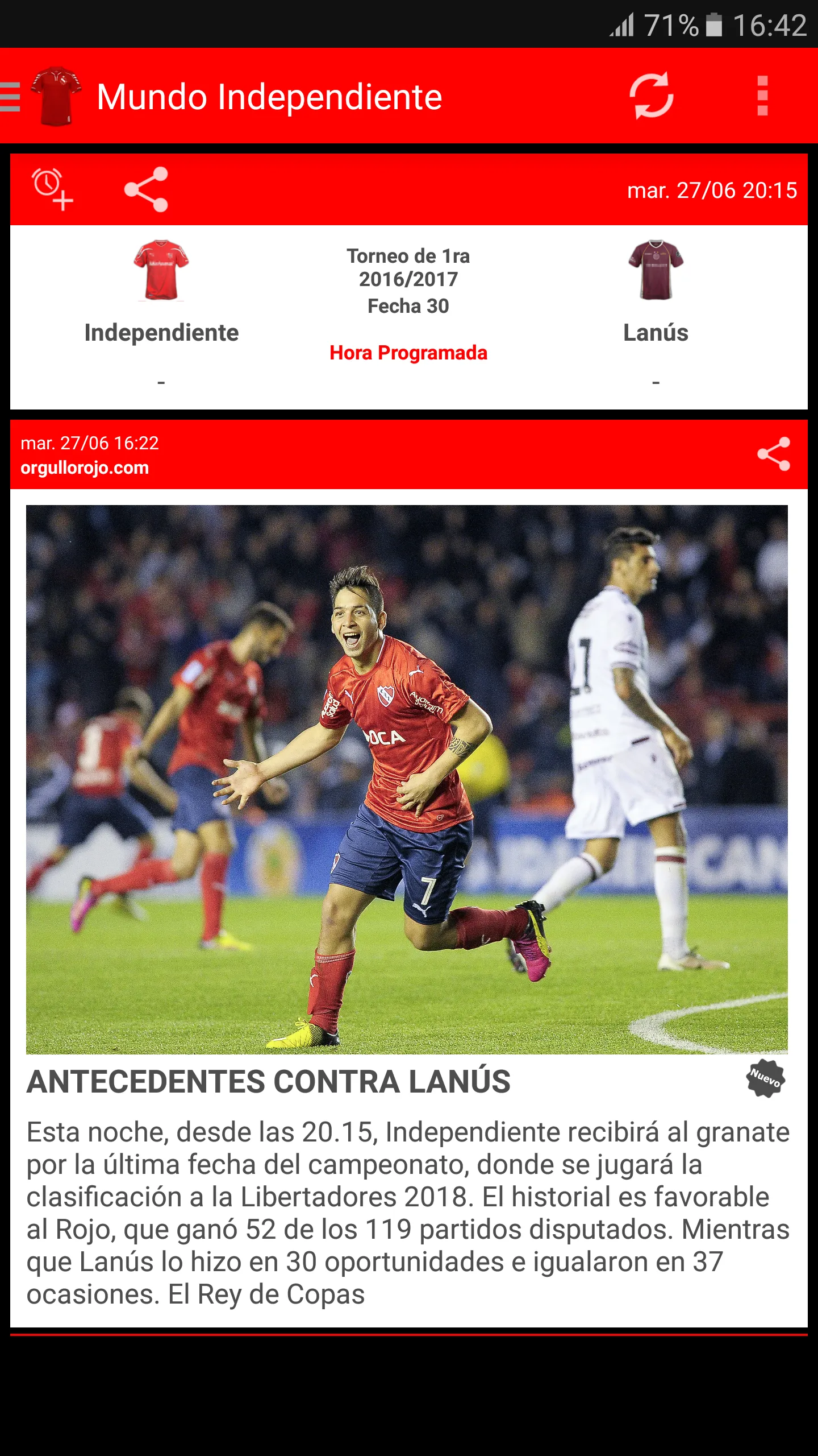 Mundo Independiente | Indus Appstore | Screenshot