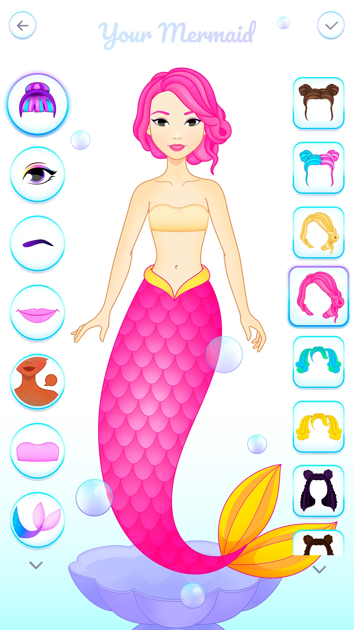 Mermaid Princess Dress Up | Indus Appstore | Screenshot