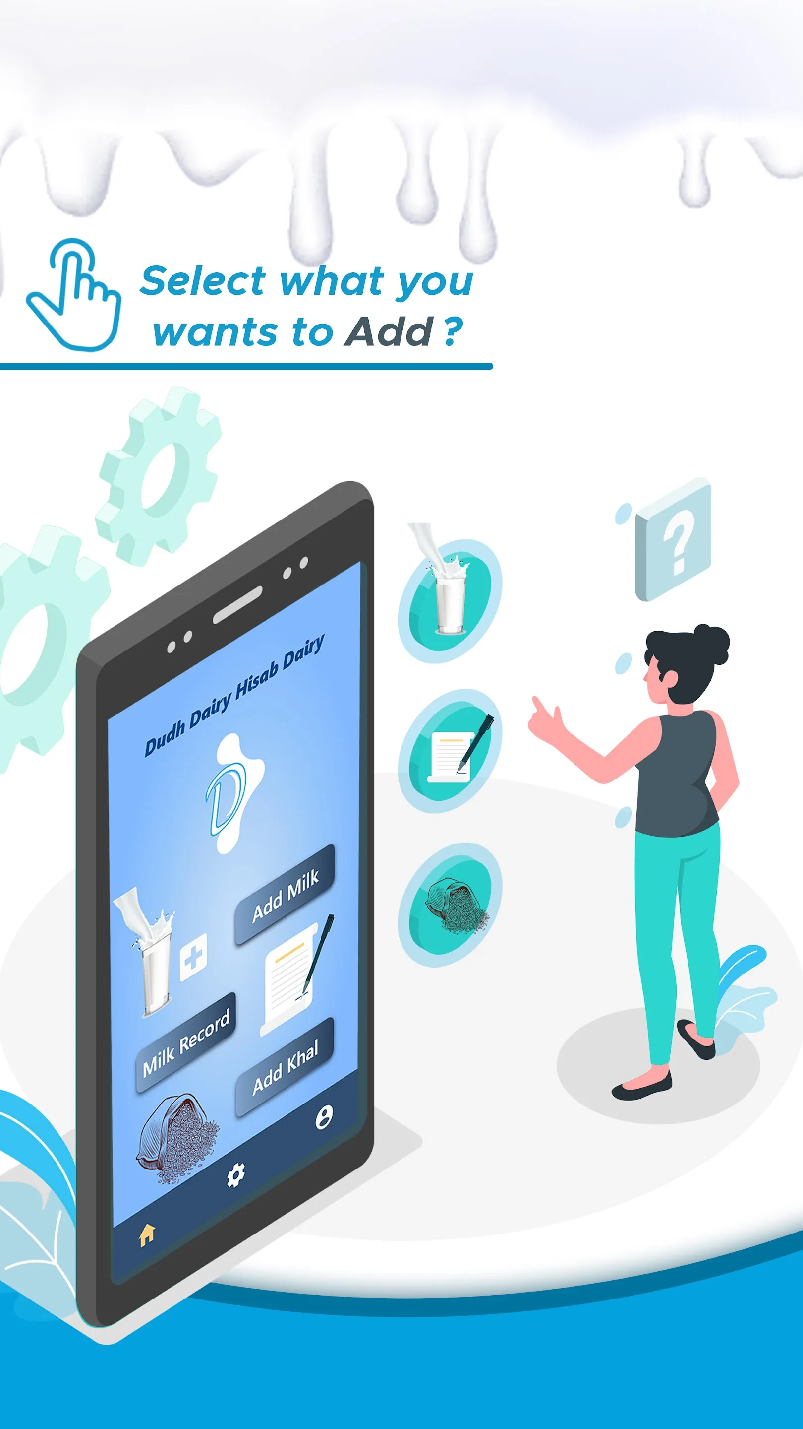 Dudh Dairy Hisab Dayri | Indus Appstore | Screenshot