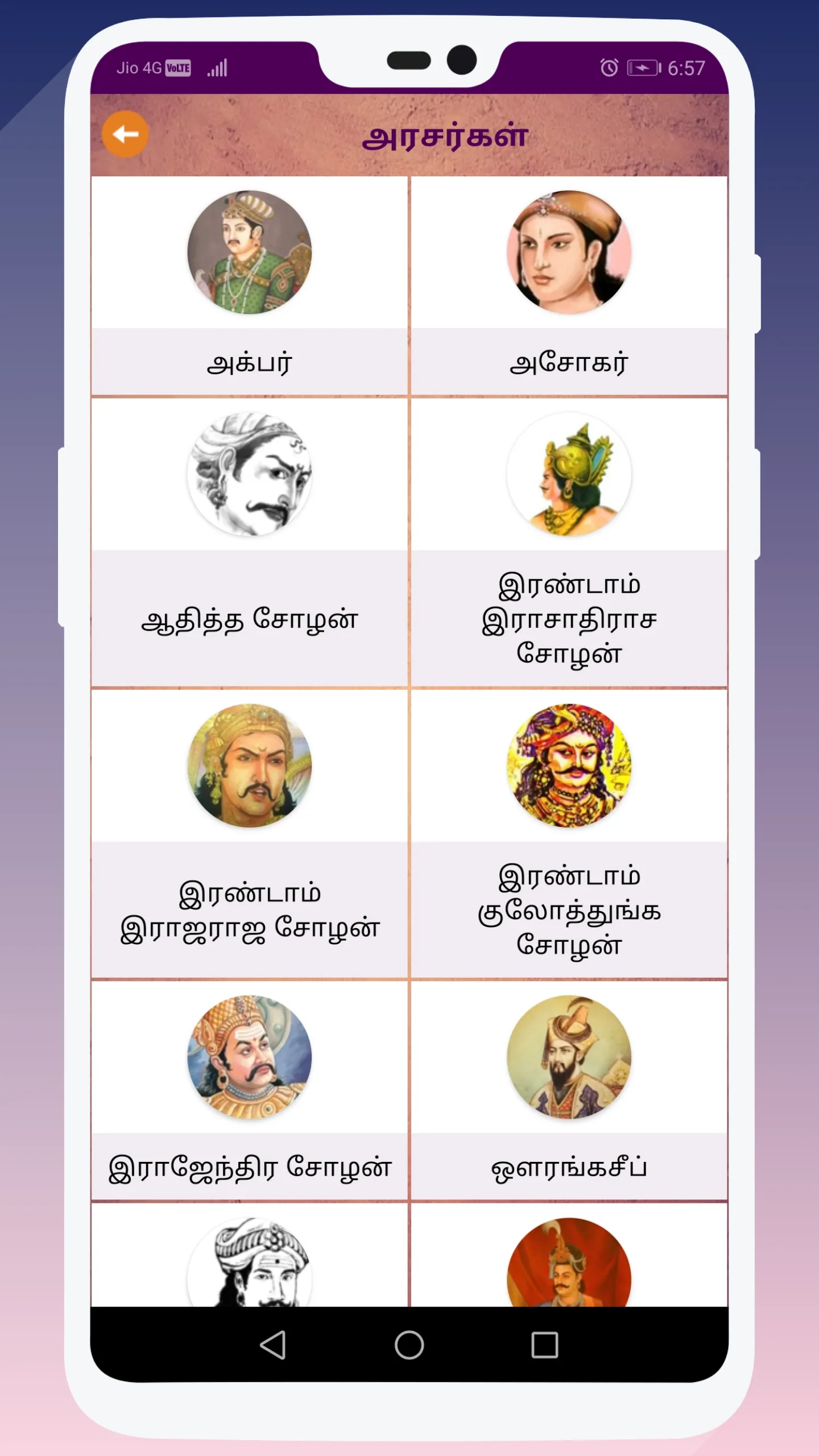 Leaders History -தலைவர் வரலாறு | Indus Appstore | Screenshot