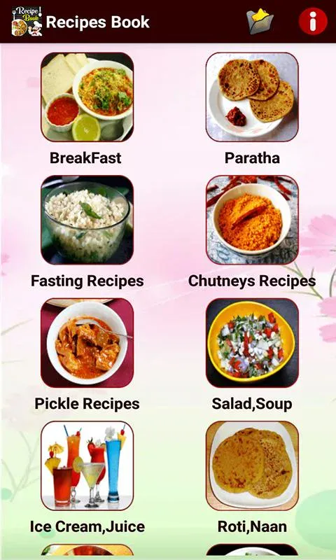 Recipes Book | Indus Appstore | Screenshot