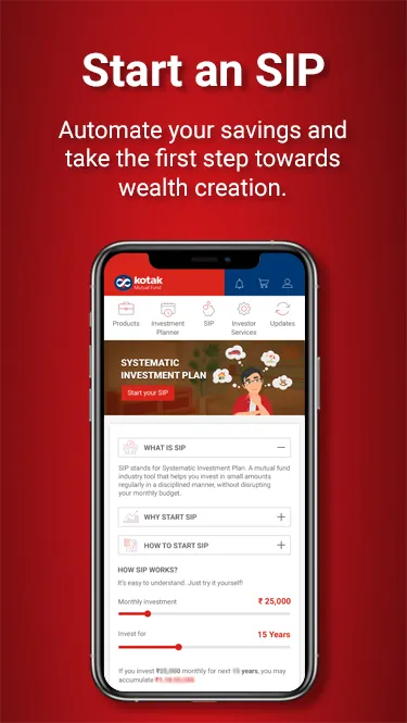 Kotak Mutual Fund: SIP, ELSS | Indus Appstore | Screenshot