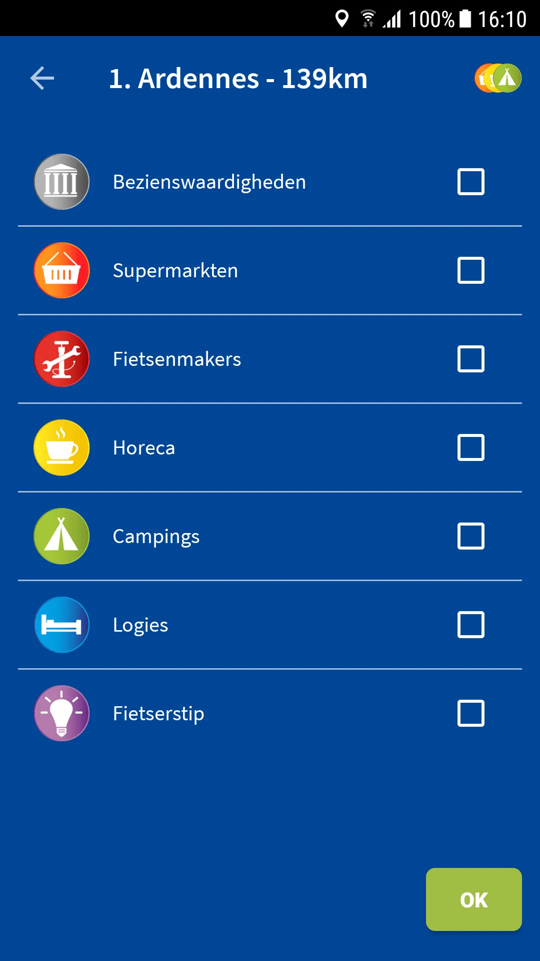 Fietsvakantiewinkel route-app | Indus Appstore | Screenshot