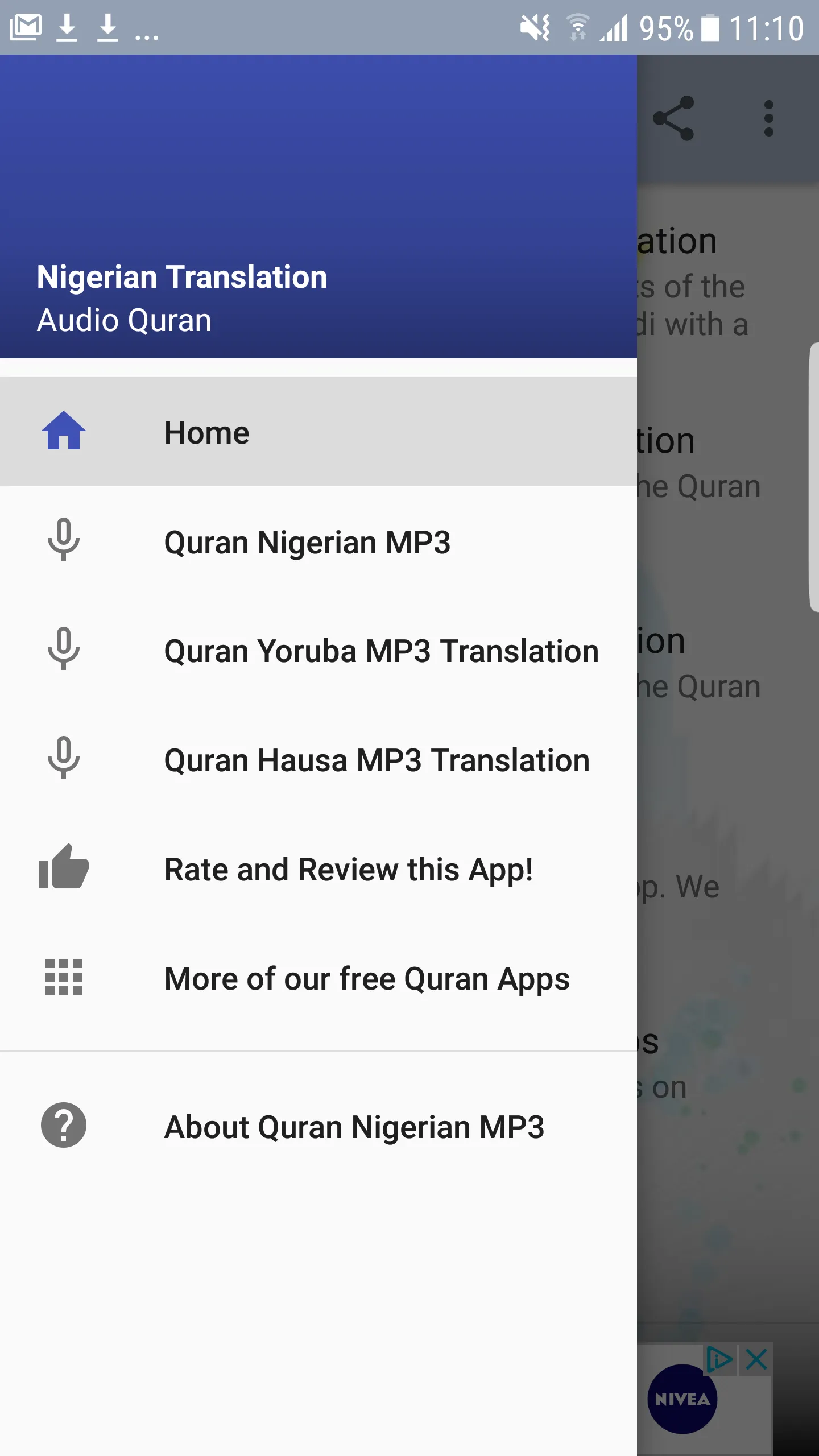 Audio Quran Hausa Translation | Indus Appstore | Screenshot