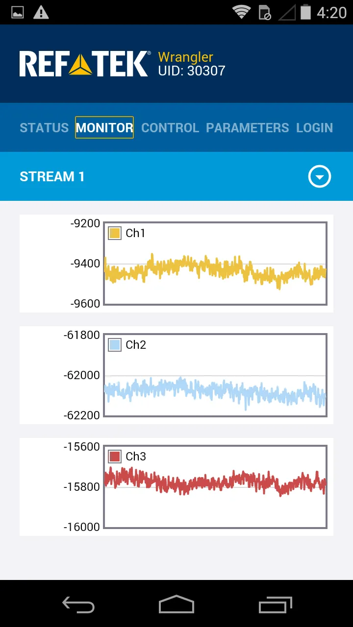 REF TEK Recorder Setup | Indus Appstore | Screenshot