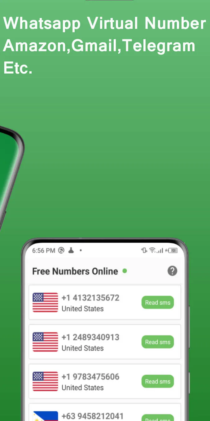 Virtual Phone Number Pro | Indus Appstore | Screenshot