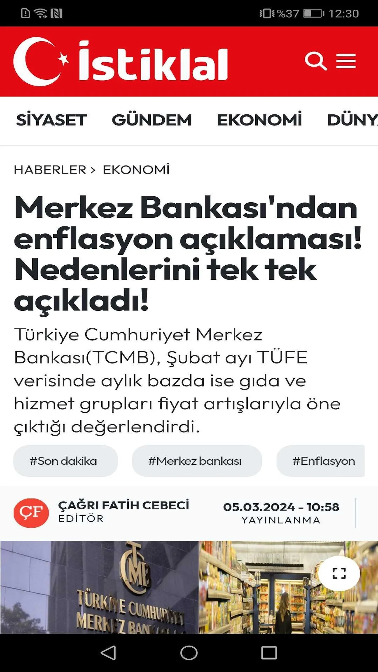 İstiklal Gazetesi | Indus Appstore | Screenshot