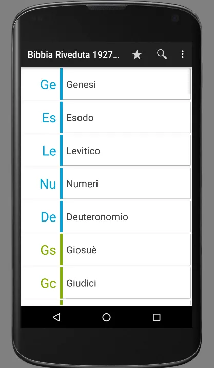 Italian Riveduta Bible (RIV) | Indus Appstore | Screenshot